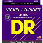 DR NMH45 Lo-Rider Nickel Plated Steel Electric Bass Strings Medium 45-105