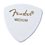 Fender Classic Celluloid Picks 346 Shape, White, Medium 12 Pack