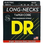 DR TMH5-45 Tapered Stainless Steel Electric Bass Guitar Strings 45-125