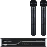 PROformance PDWHH2 Dual Channel Handhelt Digital Wirless System