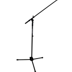 StageMaster Tripod Boom Mic Stand Black
