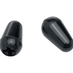 Fender Stratocaster Switch Tips, Black (2)