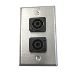 Horizion Dual Speakon Wall Plate