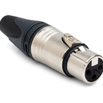 Neutrik  XLR 3-Pin Nickel Female Connector