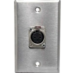 Rapcohorizion Single Female XLR Wall Plate