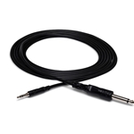 Hosa CMP110 1/4 in TS to 3.5 mm TRS 10' Cable