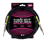 Ernie Ball 10' Straight Straight Instrument Cable Black