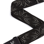 PW 50 MM Strap, Black/Gray Tattoo Guitar Strap