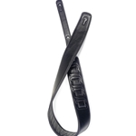 Stagg Padded Leather style Guitar Strap Black