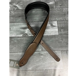 Union Station USA-50 Padded Brown Faux Leather Guitar Strap