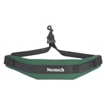 Neotech Soft Saxophone Strap Green  W/Swivel Hook