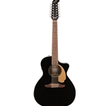 Fender Villager 12-String, Walnut Fingerboard, Black V3 Acoustic Electric