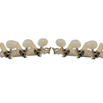WD 3-On-A-Plate Classical Tuning Machines Nickel With Nickel Gear