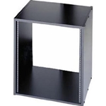 12 Space 16" Deep Laminate Rack Black