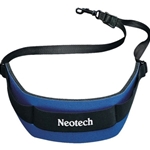 Neotech Soft Saxophone Strap Blue w/swivel hook