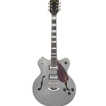 Gretch G2622 Streamliner Center Block with V-Stoptail, Laurel Fingerboard, Broad'Tron BT-2S Pickups, Phantom Metallic  Electric Guitar