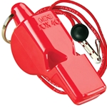 Fox 40 Mini With Breakaway Lanyard Red