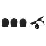 Shure RPM153 And Collar Clip, for MX153 Black