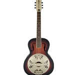 Gretsch G9240 Alligator Round-Neck, Mahogany Body Biscuit Cone Resonator Guitar, 2-Color Sunburst