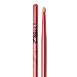 Zildjian  5A Chroma Pink (Metallic Paint) Drum Stick