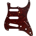 Fender Pickguard, Stratocaster S/S/S, 11-Hole Mount, Tortoise Shell, 4-Ply