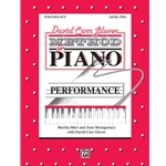 David Carr Glover Method for Piano: Performance, Level 2