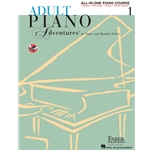 Adult Piano Adventures All-in-One Piano Course Book 1