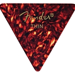 Fender Triangle Shape Classic Celluloid Picks Thin 12 Pack
