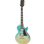 Epiphone Les Paul Modern Figured  Electric Guitar Caribbean Blue Fade