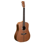 Martin DX1E Left Handed Dreadnought Acoustic Electric Guitar Koa