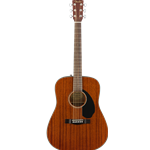 Fender CD-60S Dreadnought, Walnut Fingerboard, All-Mahogany Acoustic Guitar