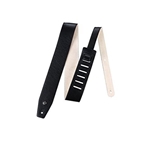 Dunlop BMF01BK 2.5 in Classic Black Guitar Strap