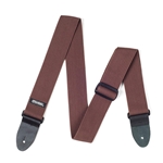 Dunlop Ribbed Cotton Chocolate Guitar Strap