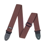 Dunlop Ribbed Cotton Chocolate Guitar Strap