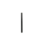 Strong 24" Black Fixed Extension Poles for Ceiling Mounts with 1-½" NPT Threading