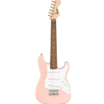 Squier Mini Stratocaster, Laurel Fingerboard, Shell Pink Electric Guitar