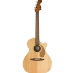 Fender Newporter Player, Walnut Fingerboard, Natural Acoustic Electric Guitar