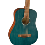 Fender FA-15 3/4 Scale Steel with Bag, Blue Acoustic Guitar