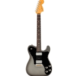 Fender American Professional II Telecaster Deluxe, Rosewood Fingerboard, Mercury Electric Guitar
