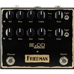 Friedman BE-Deluxe Dual Overdrive Effect Pedal