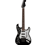 Fender Tom Morello Stratocaster, Rosewood Fingerboard, Black Electric Guitar