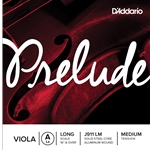 D'Addario Prelude Viola Single A String, Long Scale, Medium Tension