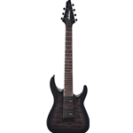 Jackson JS Series Dinky Arch Top JS22Q-7-string  DKA HT, Amaranth Fingerboard, Transparent Black Burst Electric Guitar