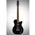 Silvertone 1303 Single Cut Bolt-on Black Electric Guitar