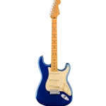 Fender American Ultra Stratocaster, Maple Fingerboard, Cobra Blue Electric Guitar