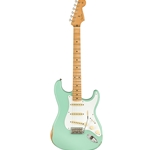 Fender Vintera Road Worn '50s Stratocaster, Maple Fingerboard, Surf Green Electric Guitar