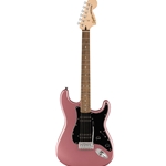 Squier Affinity Series Stratocaster HH, Laurel Fingerboard, Black Pickguard, Burgundy Mist Electric Guitar