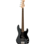 Squier Affinity Series Precision Bass PJ, Laurel Fingerboard, Black Pickguard, Charcoal Frost Metallic Bass Guitar