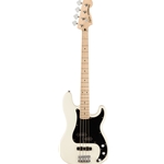 Squier Affinity Series Precision Bass PJ, Maple Fingerboard, Black Pickguard, Olympic White Bass Guitar