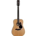 Alvarez Dreadnought 12 String Acoustic Electric with cutaway, Solid A+ Sitka Spruce top, Mahogany back& sides, Natural Gloss finish